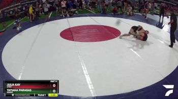 120 lbs Semifinal - Tatiana Paragas, Hawaii vs Julia Kay, Utah