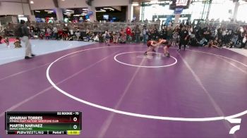 75 lbs Semifinal - Martin Narvaez, Dumas Wrestling vs Amariah Torres, Fitness Fight Factory Wrestling Club