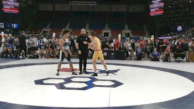 120 lbs Cons. Sub-rd Of 64 - Dylan Frechette, Massachusetts vs Mason Brown, North Carolina
