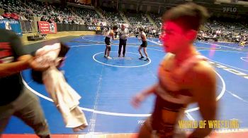 135 lbs Round Of 32 - Parker Casey, Ubasa Wrestling Academy vs Isaiah Vargas, Standfast