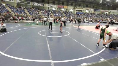 58 lbs Round Of 16 - Noah Lopez, Montrose Elite vs Blake Olson, Hra