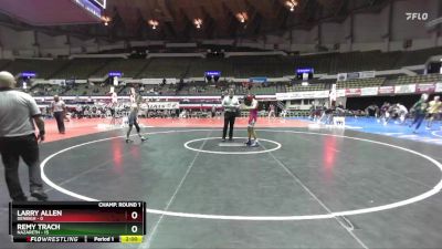 126 lbs Champ Round 1 (16 Team) - Remy Trach, Nazareth vs Larry Allen, Denbigh