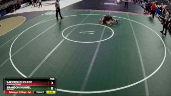 Cons. Round 1 - Brandon Hunnel, Fremont vs Kameron M Pilege, Omaha Westside