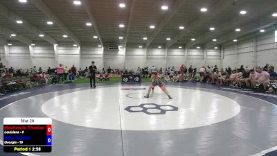 115 lbs MacKenzie Thomas, Louisiana vs Elise Haueter, Georgia