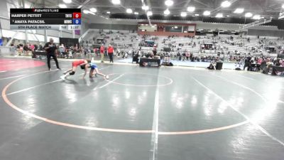 81 lbs 5th Place Match - Harper Pettitt, Team Nazar Training Center vs Anaya Patacsil, Mat Demon Wrestling Club