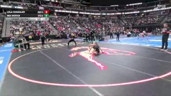 G105-5A Champ. Round 1 - Mia Moran, Fountain-Fort Carson Girls vs Lola Gonzales, Chatfield Girls