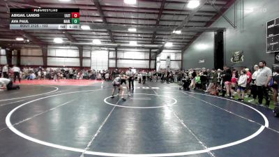 103 lbs Consolation - Abigail Landis, East Greenville vs Ava Paul, Marlton