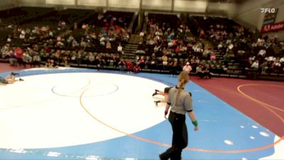 123 lbs Cons. Round 2 - Lucas Evans, Logan High School vs Adrian Martinez, Timpview High School