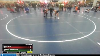 119 lbs Cons. Round 4 - Jake Kos, MN vs Shane Thompson, MN