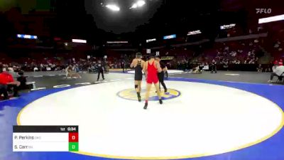 160 lbs Consi Of 8 #1 - Payne Perkins, Oakdale (SJ) vs Shaiden Carr, Oak Ridge (SJ)