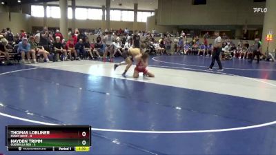 113 lbs Semis & 5th Wb (32 Team) - Hayden Trimm, Guerrilla Red vs Thomas Lobliner, Funky Boyz