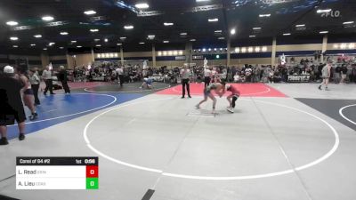 109 lbs Consi Of 64 #2 - Lillian Read, Grindhouse WC vs Alexandria Lieu, Coast Wr Acd