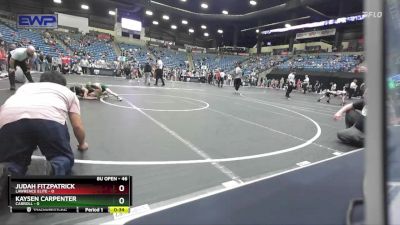 46 lbs Round 5 - Kaysen Carpenter, Carroll vs Judah Fitzpatrick, LAWRENCE ELITE