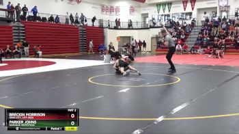 120 lbs Champ. Round 1 - Breckin Morrison, Iowa City, City High vs Parker Johns, Dubuque Hempstead