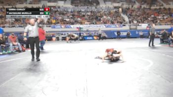 147-D1 Champ. Round 1 - Emma Corley, Boulder Creek High School vs Jacquline Murillo, Desert Edge High School