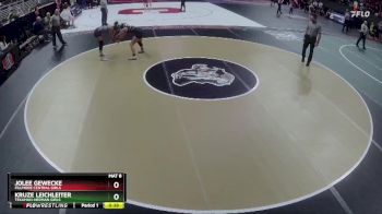 Cons. Round 1 - Kruze Leichleiter, Tekamah-Herman Girls vs JoLee Gewecke, Fillmore Central Girls