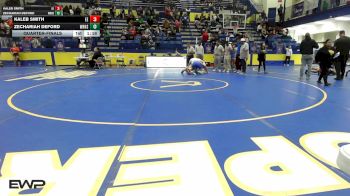 190 lbs Quarterfinal - Kaleb Smith, Edison Eagles vs Zechariah DeFord, Will Rogers