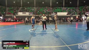 6A 126 lbs Quarterfinal - Brodie Christmas, Mortimer Jordan HS vs Camden Fielder, Athens