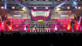 Champion Cheer - Firestorm [2025 L4 Senior - Small Day 3] 2025 Spirit Sports Grand Nationals