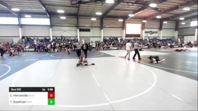 61 lbs Rr Rnd 2 - Caden Hernandez, Bear WC vs Tucker Goodman, Payson WC