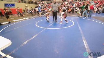 61 lbs Quarterfinal - Dillon Hughes, Morris Wrestling Association vs Everett Luxton, Bartlesville Wrestling Club