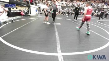 83 lbs Semifinal - Kannon VanDeven, Mustang Bronco Wrestling Club vs Knox Duvak, Lone Grove Takedown Club