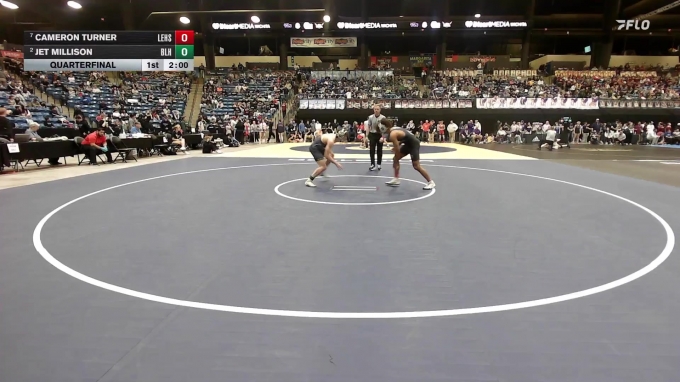 Millison 144 lbs Quarterfinal - Cameron Turner, Leavenworth HS vs Jet Millison ...