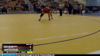 141 lbs Cons. Semi - Nate Rocheleau, Saint Cloud State vs Christian Keller, Nebraska Weslyn University