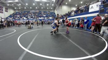 Semifinal - Abbigail Lee, Carl Albert vs Andrew Williamson, Choctaw Ironman Youth Wrestling