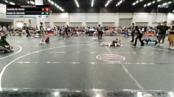 118 lbs Round 1 (10 Team) - Madelyn Ross, Team Palmetto vs Kaelyn Moore, Oklahoma Mafia