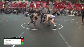 130 lbs Champ. Round 2 - Aiden Gorrell, Valley Center Wrestling Club vs Phillip Bowers, South Central Punishers