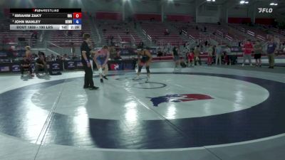 190 lbs Semis - Ibrahim Zaky, Impact Wrestling Academy vs John Manley, Beastmode Wrestling