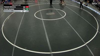 120 lbs Semis & 1st Wrestleback (8 Team) - Teagan Rerucha, David City vs Blake Warren, Syracuse