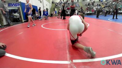 110 lbs Rr Rnd 4 - Wyatt Edmonds, Caney Valley Wrestling vs Boede Johnson, Checotah Matcats