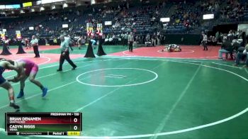 150 lbs 5th Place Match - Cadyn Riggs, WEWA vs Brian Denamen, Unattached