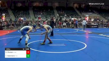 145 lbs Consolation - Dalton Rhoten, Nebraska Boyz vs Ty Hammers, Trailblazers WC