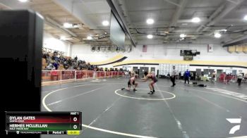 150 lbs Cons. Round 3 - Dylan Gates, Santa Cruz vs Hermes McLlellan, Half Moon Bay