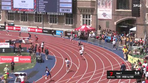 High School Boys' 4x100m Relay, Finals 7