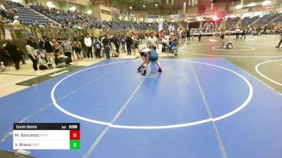 130 lbs Consolation - Michael Banuelos, Steel City Reloaded vs Vincent Bravo, Fort Lupton