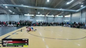 150 lbs Cons. Round 2 - Matt Lucero, Coronado vs Caleb Lowell, Poudre