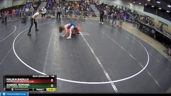 138 lbs Cons. Round 2 - Malikai Badillo, Golden Bears Wrestling Club vs Gabriel Romans, Best Trained Wrestling