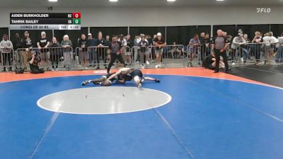 113 lbs Consi Of 64 #2 - Aiden Burkholder, NC vs Tahrik Bailey, GA