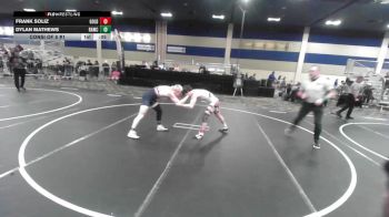 126 lbs Consi Of 8 #1 - Frank Soliz, Gold Rush Wr Ac vs Dylan Mathews, Rawc