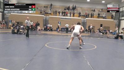 197 lbs Final - Luke Geog, Ohio State vs Ryder Rogotzke, Ohio State - UNATT