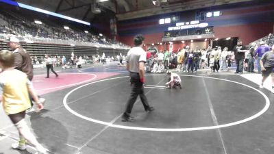 69 lbs Round Of 16 - Odin Barbour, Cowboy Kids WC vs Parker Smith, Billings WC