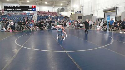 138 lbs Champ. Rd Of 16 - Nolan Carlson, Champions Wrestling Club vs Maximus Torrez, Daniel Cormier Wrestling Academy