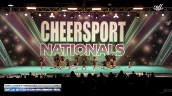 Nor Cal Elite All-Stars- Sacramento - HERO [2026 L1 Junior - Small - B Day 1] 2026 CHEERSPORT National All Star Cheerleading Championship