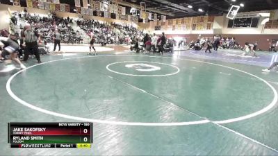 150 lbs Cons. Round 7 - Jake Sakofsky, Torrey Pines vs Ryland Smith, Folsom