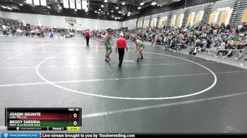 215 lbs Champ. Round 2 - Brody Sardina, West Allis Nathan Hale vs Joaqin Gigante, Lane Tech (IL)