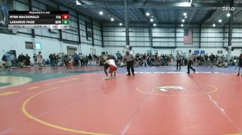 157 lbs Ladarius Page, NC PRIDE vs Ryen Macdonald, FCA LYNCHBURG